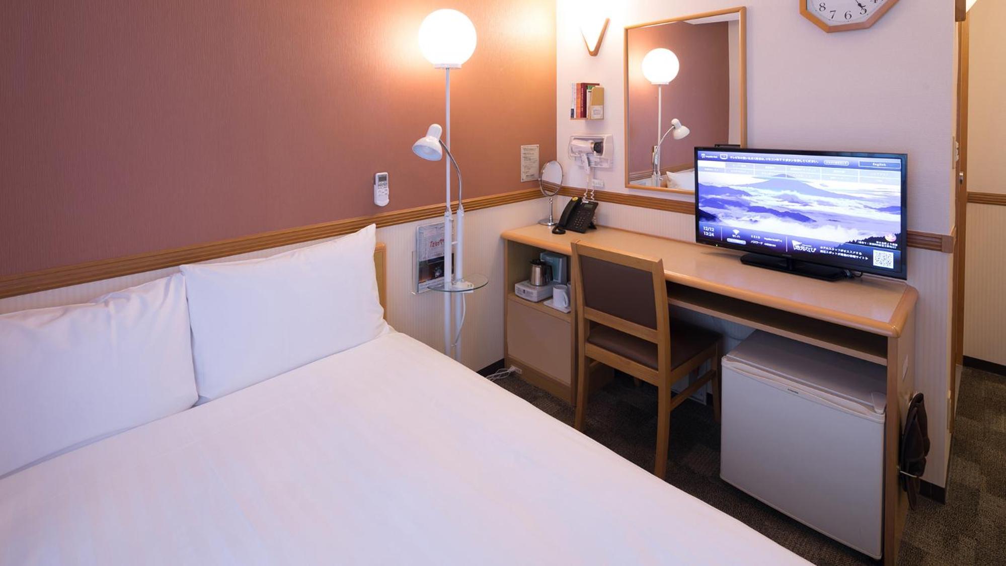 غرفة بسرير مزدوج، Toyoko Inn Nagoya Owari Ichinomiya Ekimae 6/10