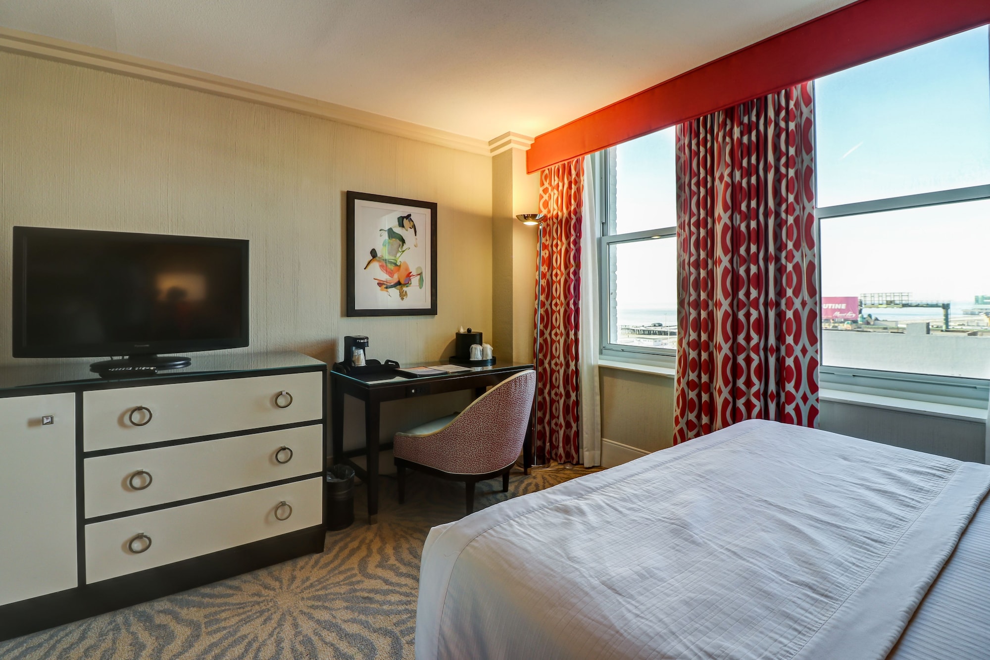 غرفة ديلوكس بسريرين كوين، Resorts Casino Hotel Atlantic City 4/8