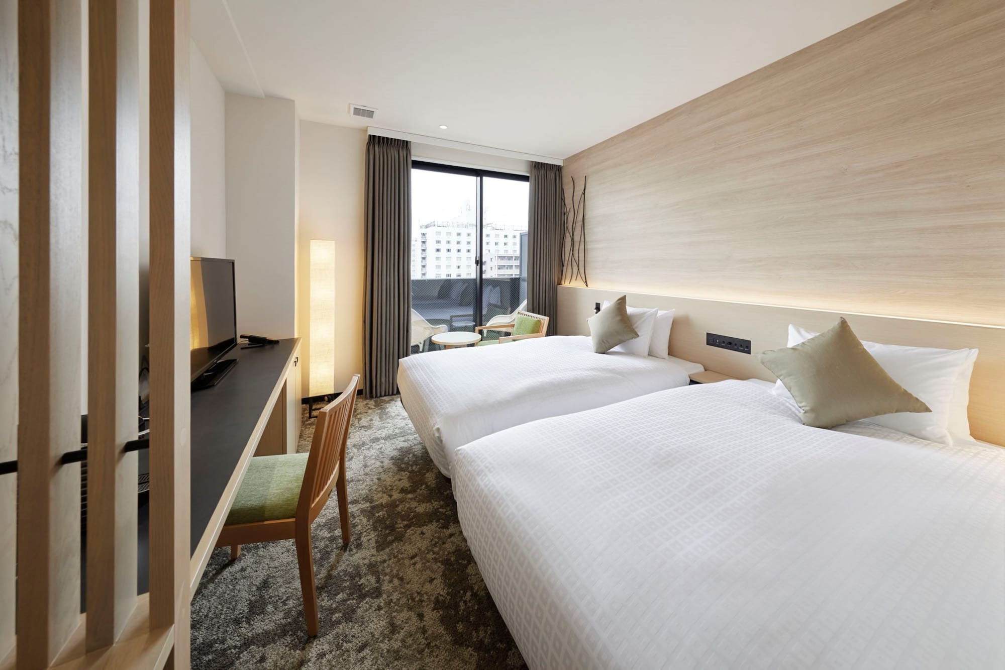COMFORT, TWIN BEDS, TERRACE