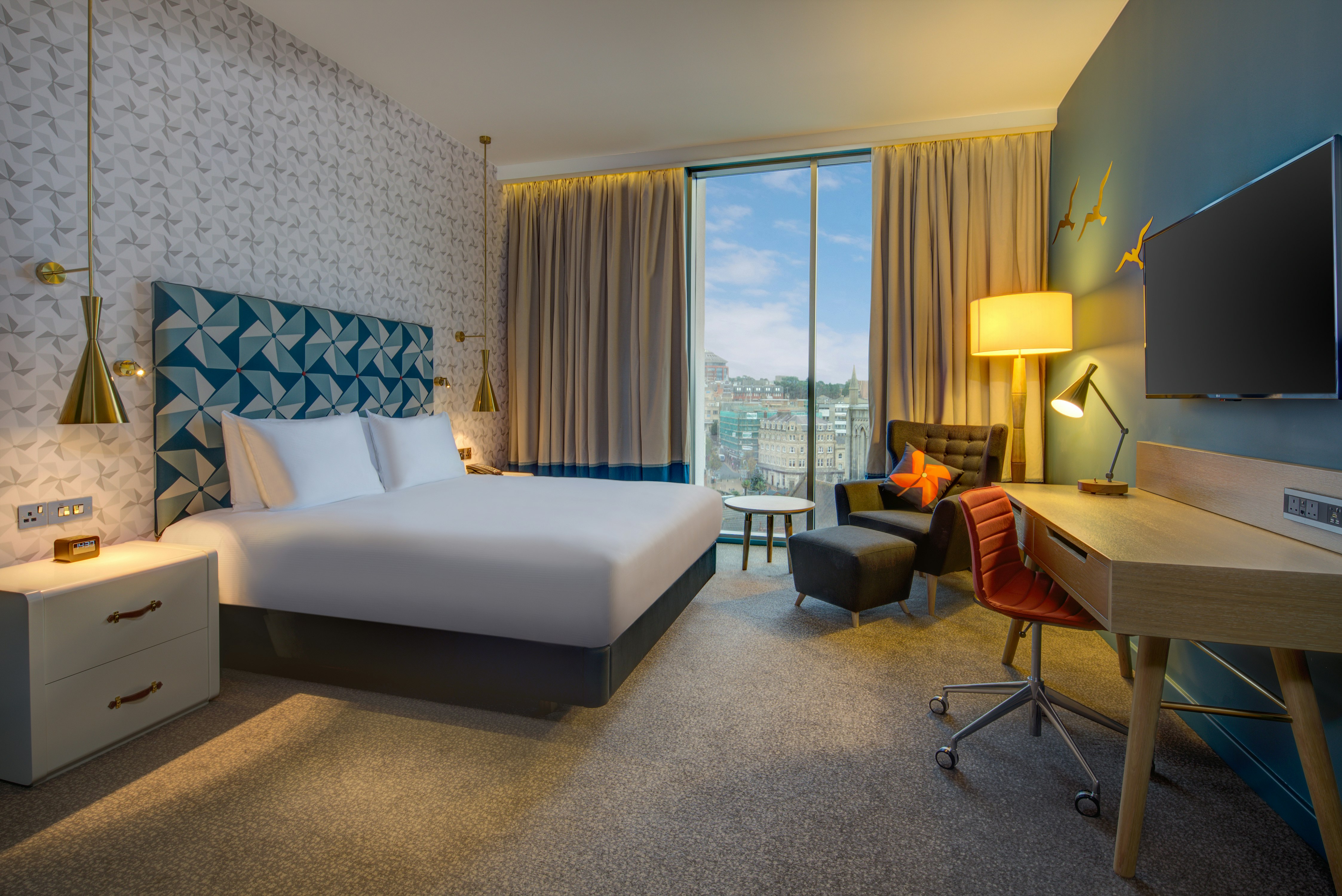 غرفة بسرير كينج، Hilton Bournemouth 6/20