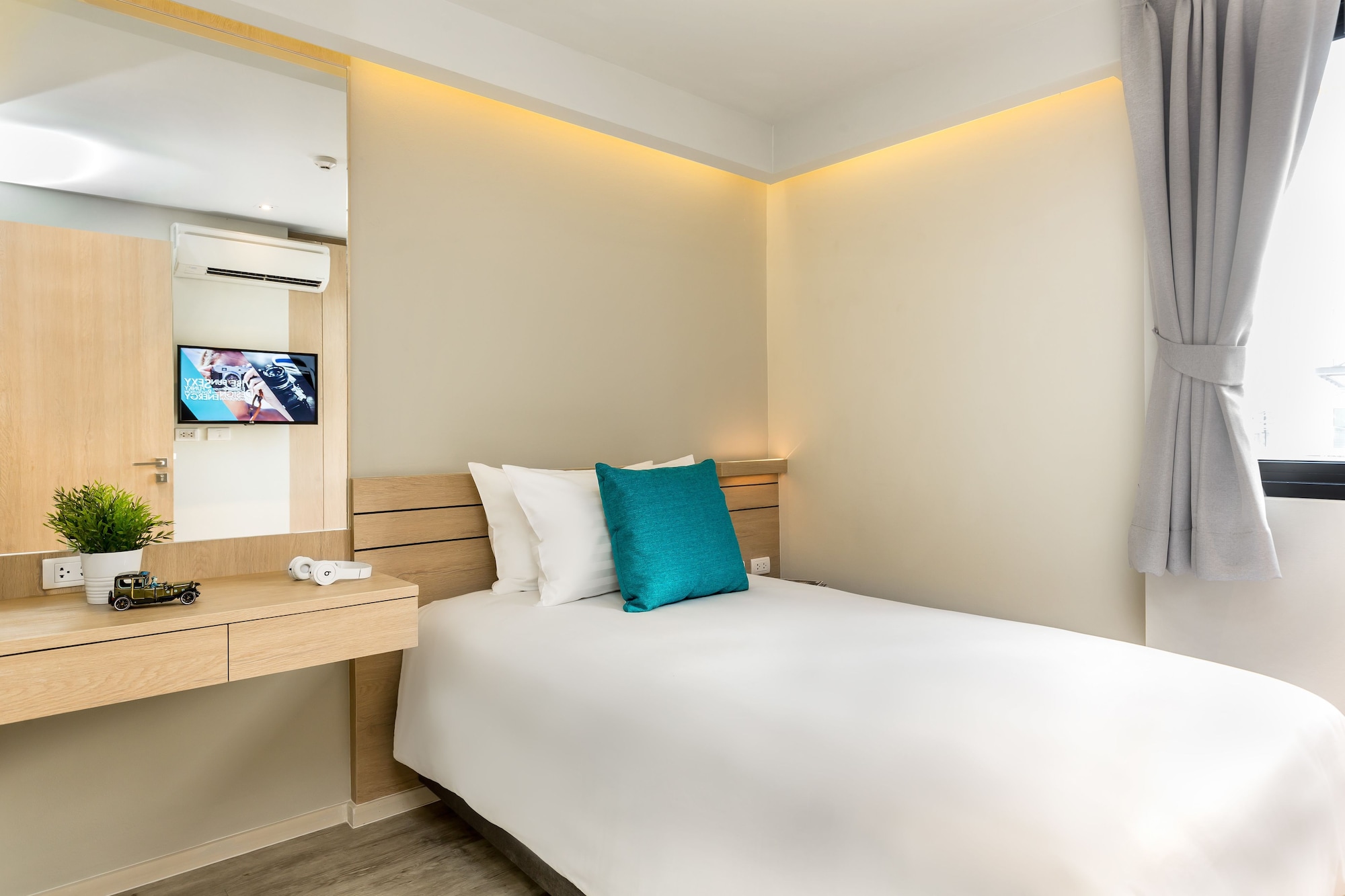 جناح بسرير مزدوج وسرير فردي بغرفتي نوم، Cross Vibe Bangkok Sukhumvit 2/7