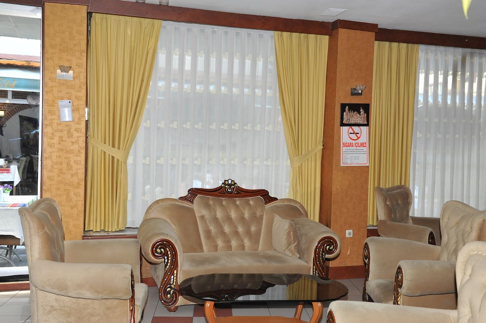 Lobby at Turvan Hotel, ISTANBUL