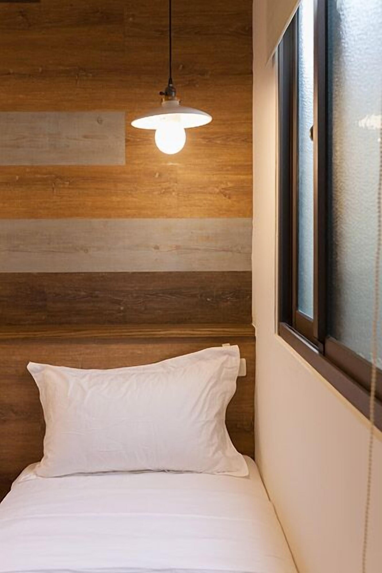 غرفة بسريرين منفصلين، Mini Voyage Hostel Hualian 3/4