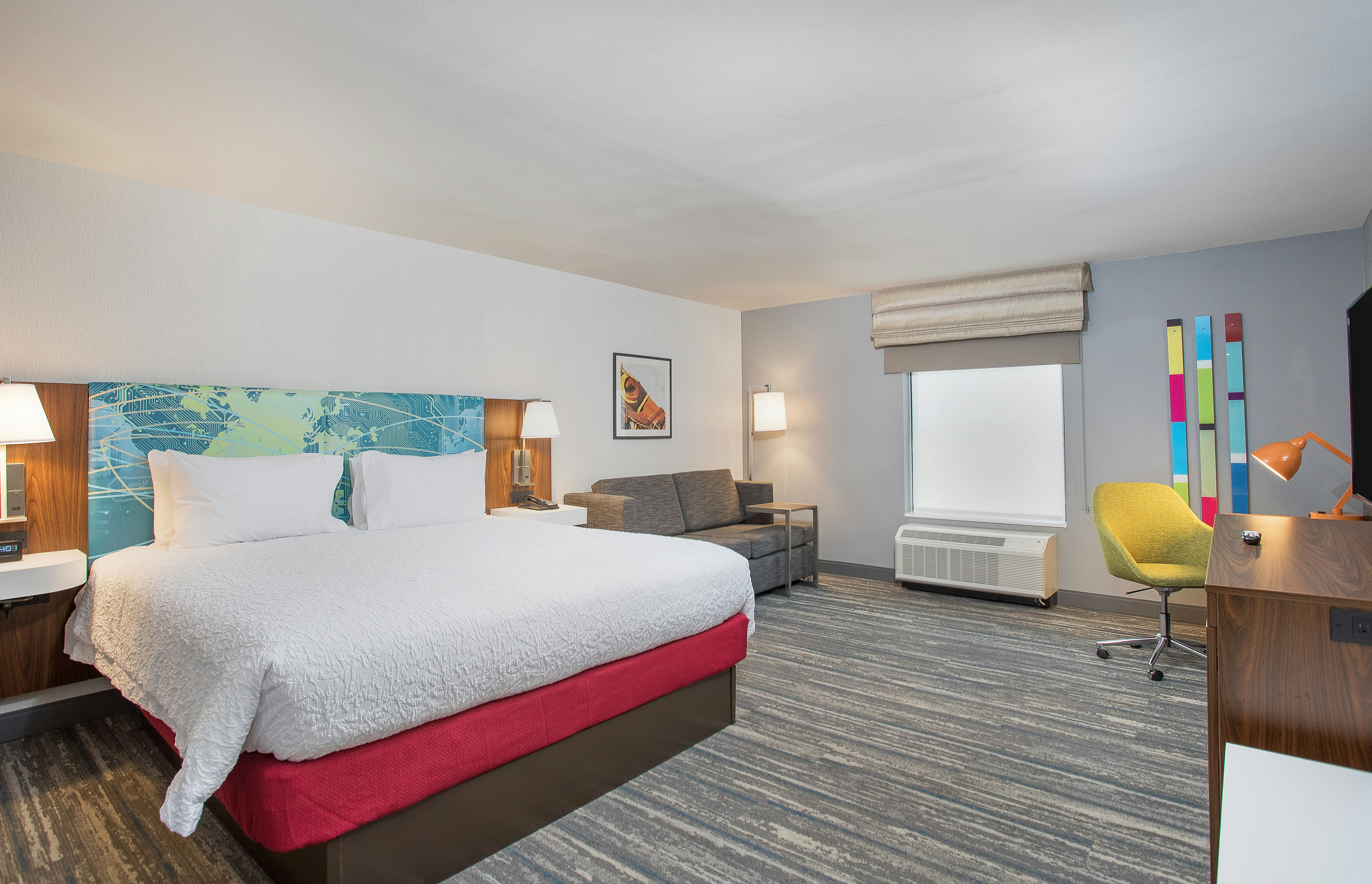 Room, King Bed, Sofa