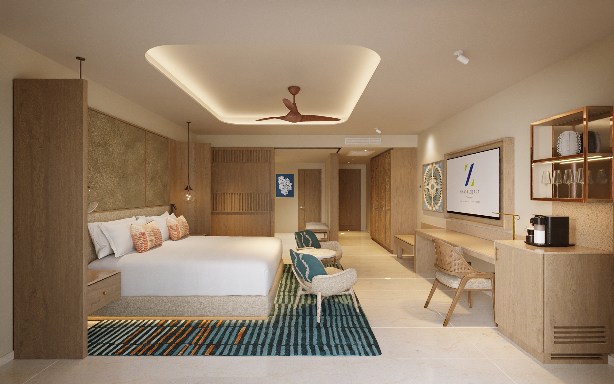 Swim Up, Suite, King Bed, Ocean View