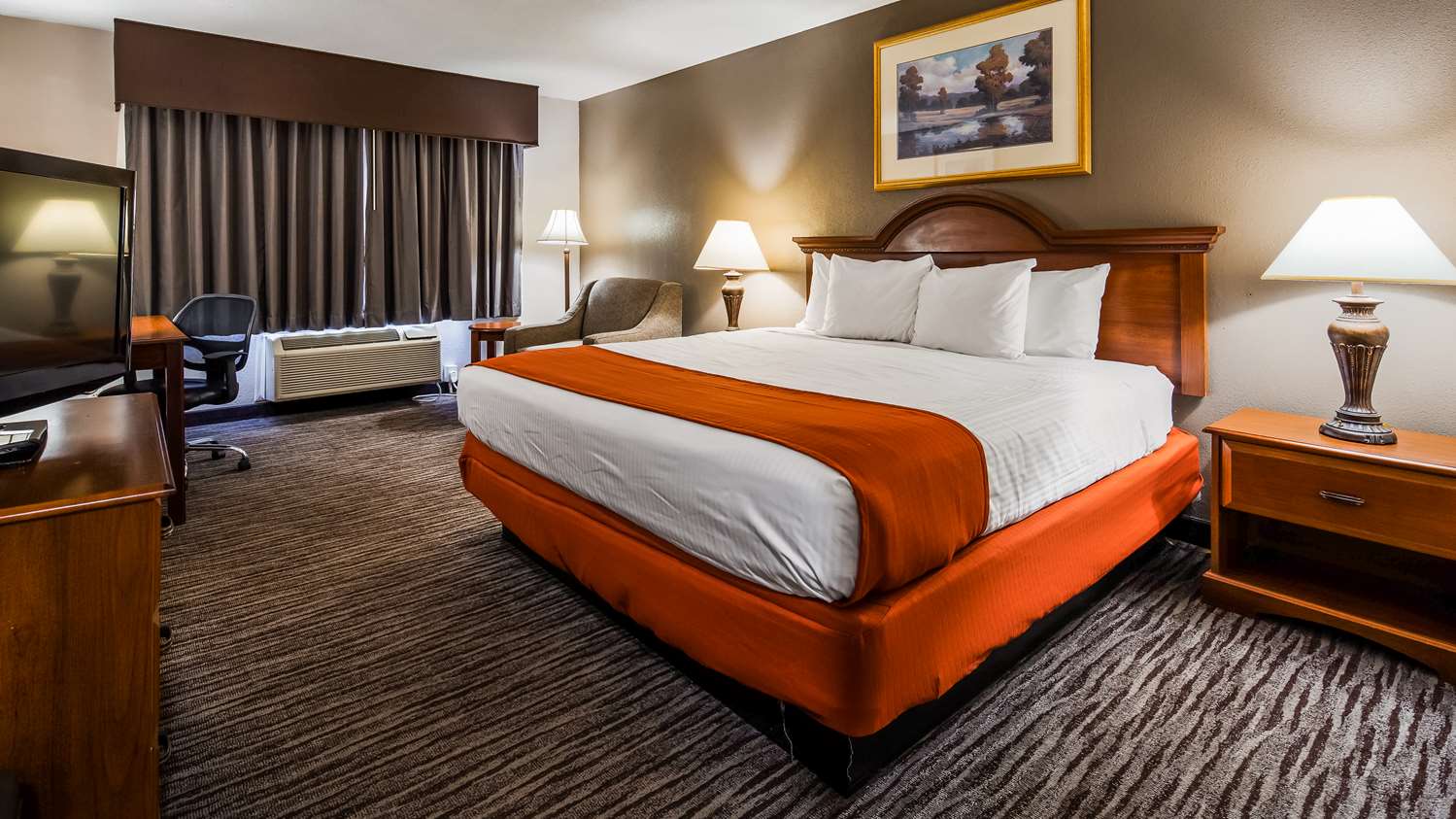 غرفة بسرير كينج، Best Western Gateway Adirondack Inn 3/4