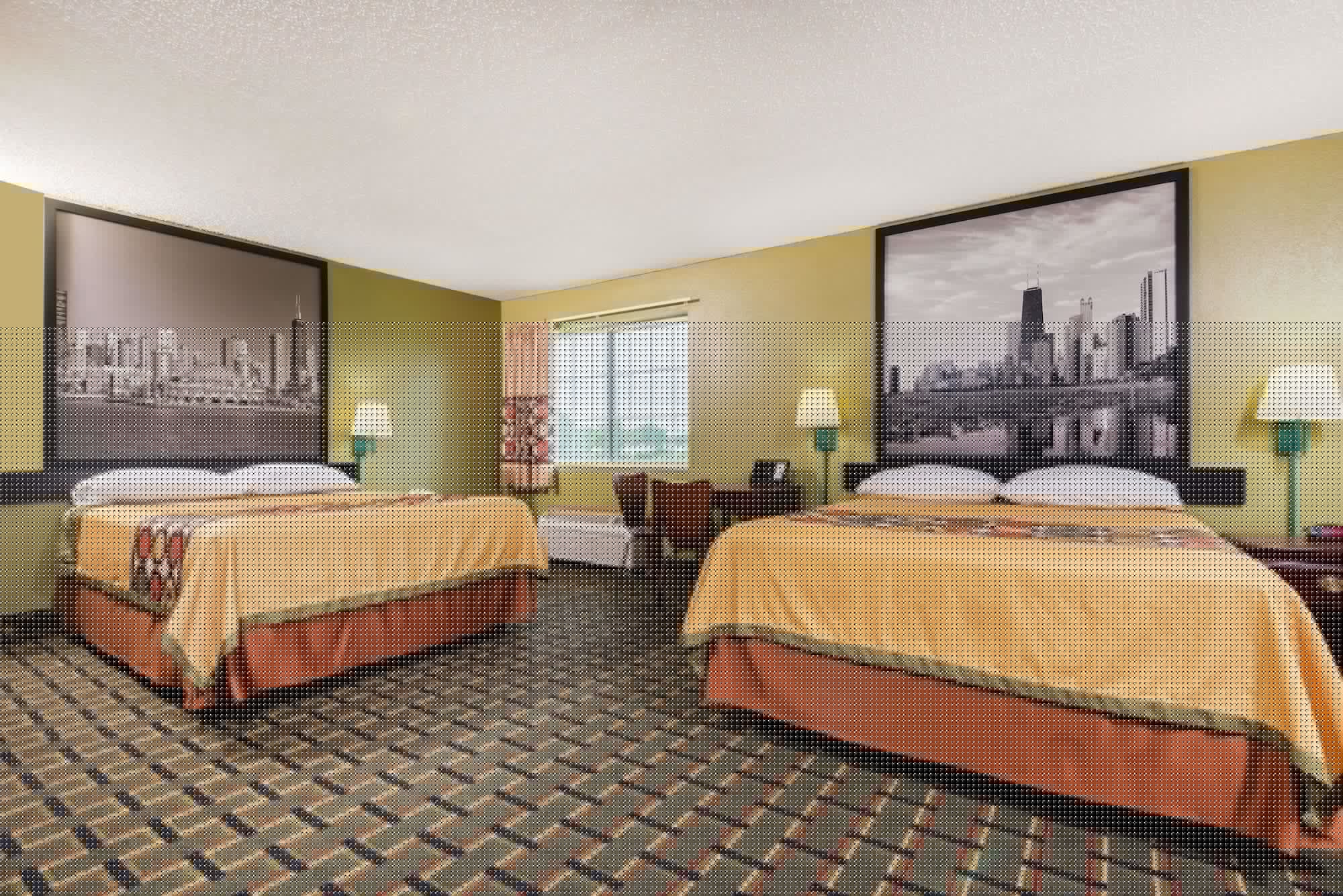 جناح استوديو بسريرين كوين، Super 8 by Wyndham Mt. Carmel IL 4/10