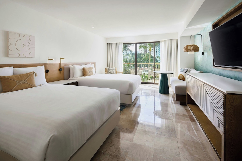 room, 2 double beds, ocean view