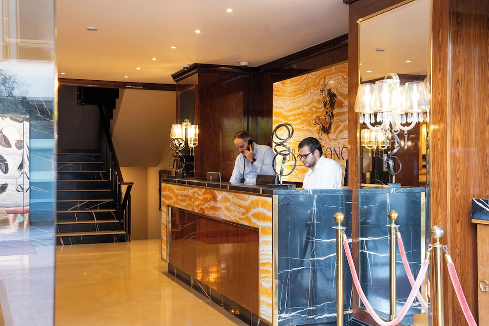 Lobby at Grand Concerto Hotel, BEIRUT
