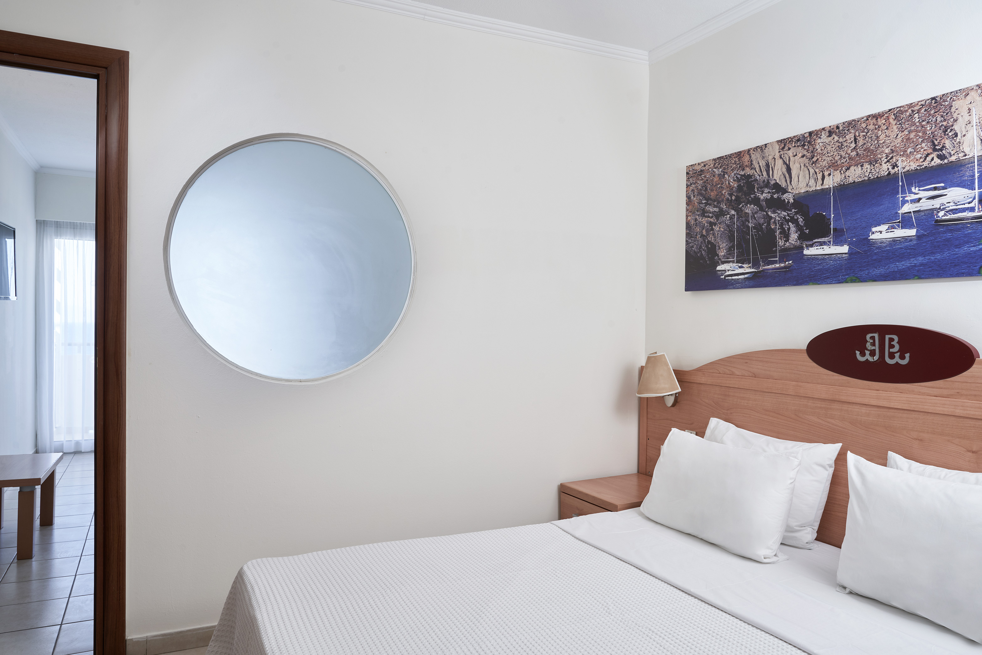 Family, Double and Twin Beds, Land View