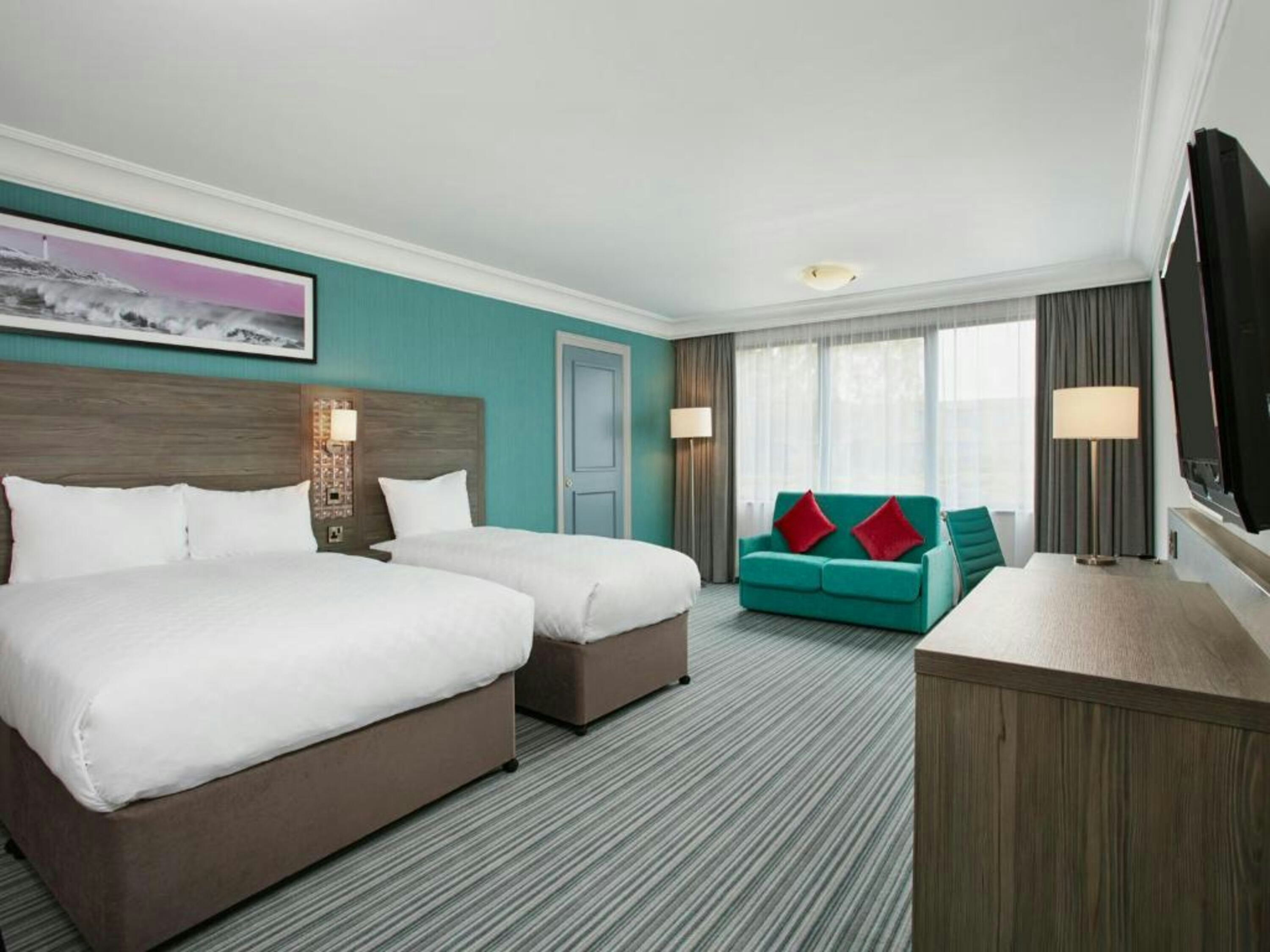 Superior, 1 Double and 1 Single Bed