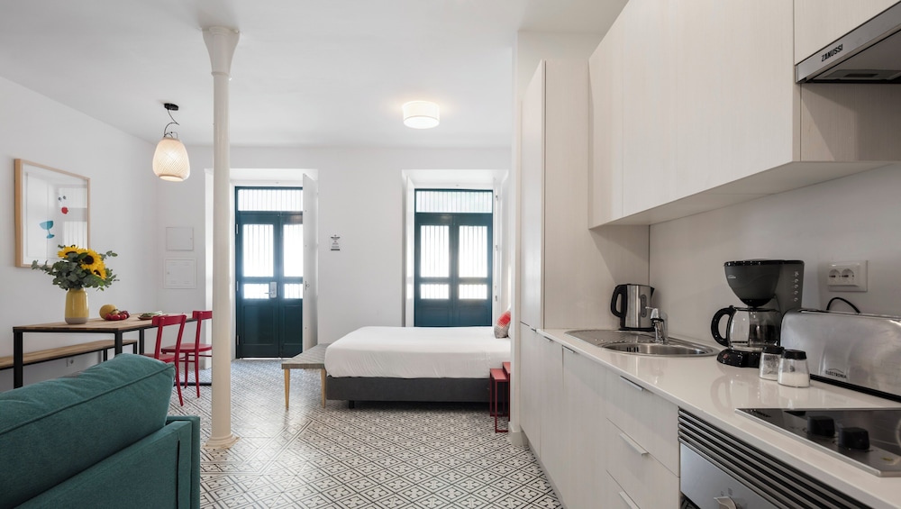 استوديو ديلوكس بسرير كوين، Lisbon Serviced Apartments Castelo de Sao Jorge 2/3