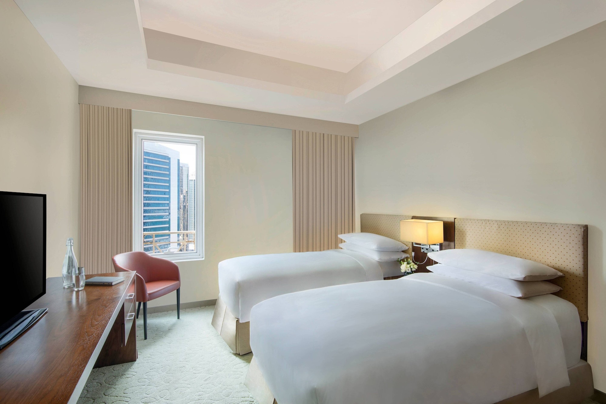 شقة بريميير بسريرين مزدوجين بـ3 غرف نوم، Marriott Executive Apartments City Center Doha 2/4