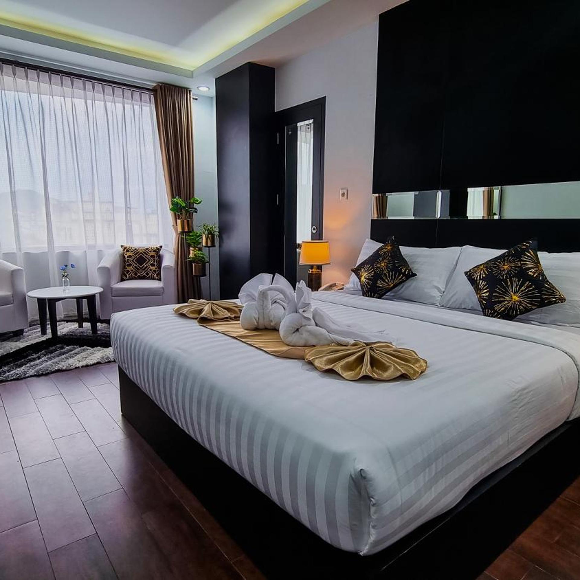 غرفة بسرير مزدوج أو سريرين منفصلين، Hotel Rasamala 4/10