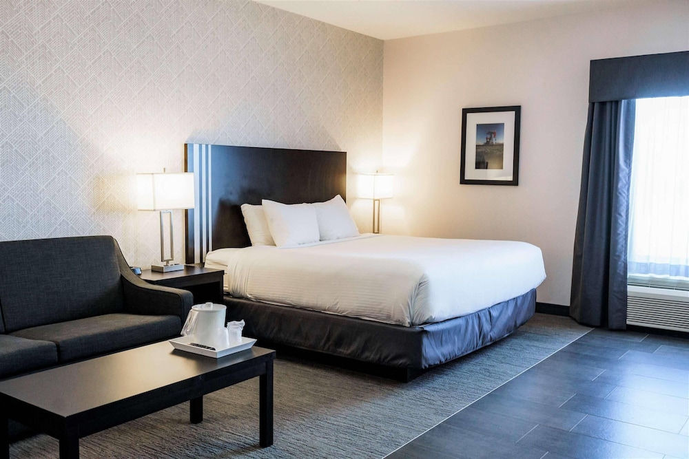 غرفة بسرير كينج مع أريكة، Park Inn By Radisson Edmonton Airport 4/9