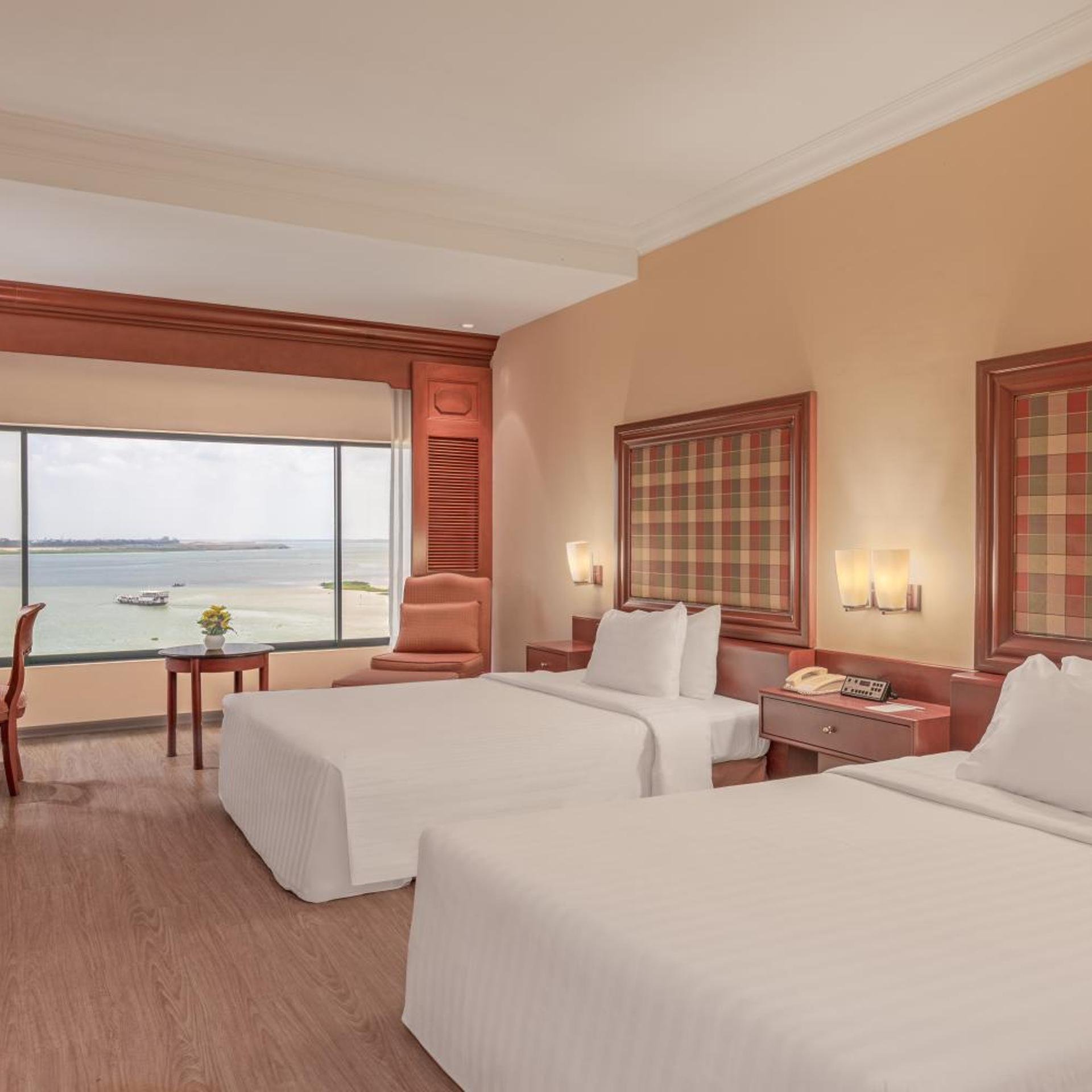 Deluxe, Double or Twin Bed, River View, Cambodiana Hotel 3/10