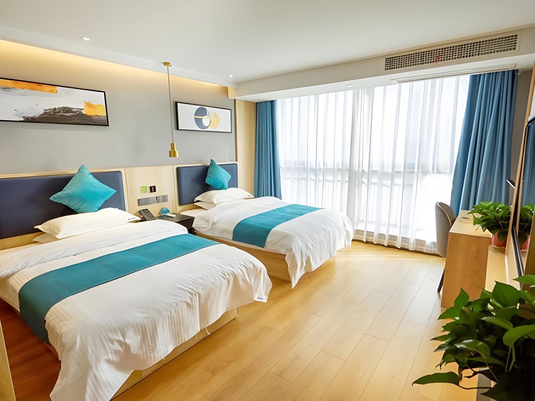Room at GreenTree Inn Nantong Tongzhou District Textile City Bus Station Express Hotel, NANTONG