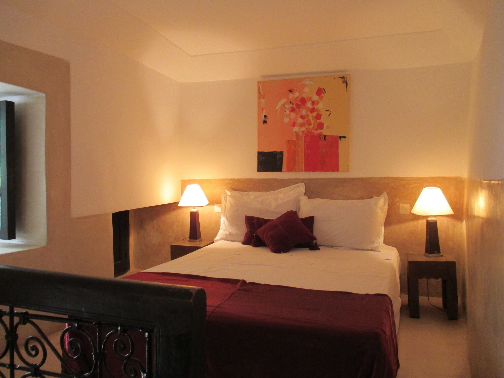 Red, Double Bed