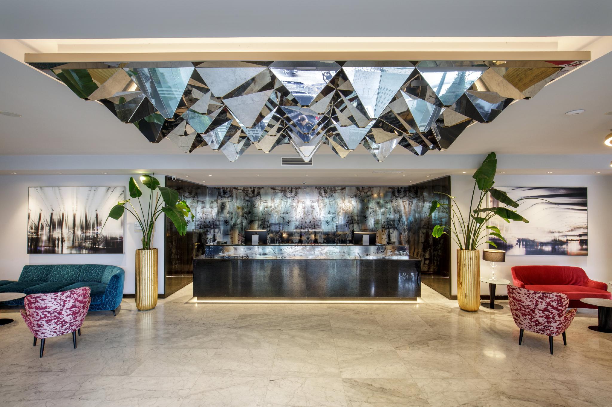 Lobby at Hotel St Martin, ROME