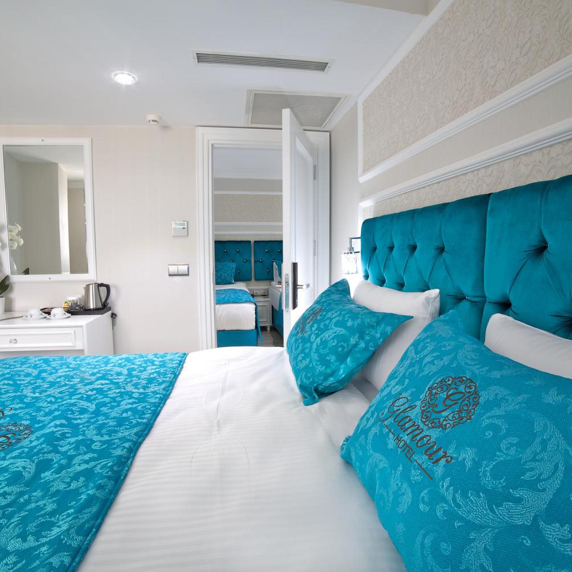 غرفة متصلة بسرير مزدوج، Glamour Hotel 4/8