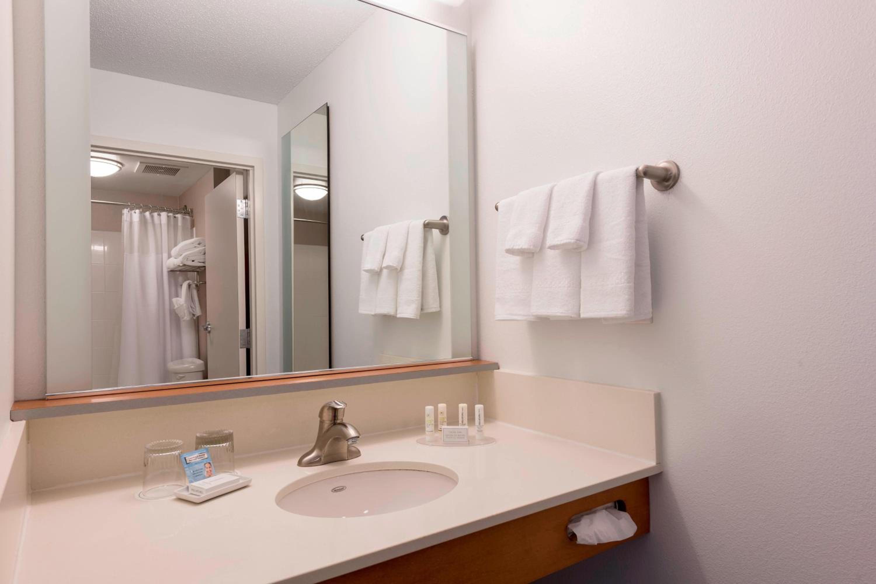 جناح كبير بسريرين كوين مع سرير سحّاب إضافي مع أريكة لذوي الإعاقة، SpringHill Suites Detroit Auburn Hills 3/9