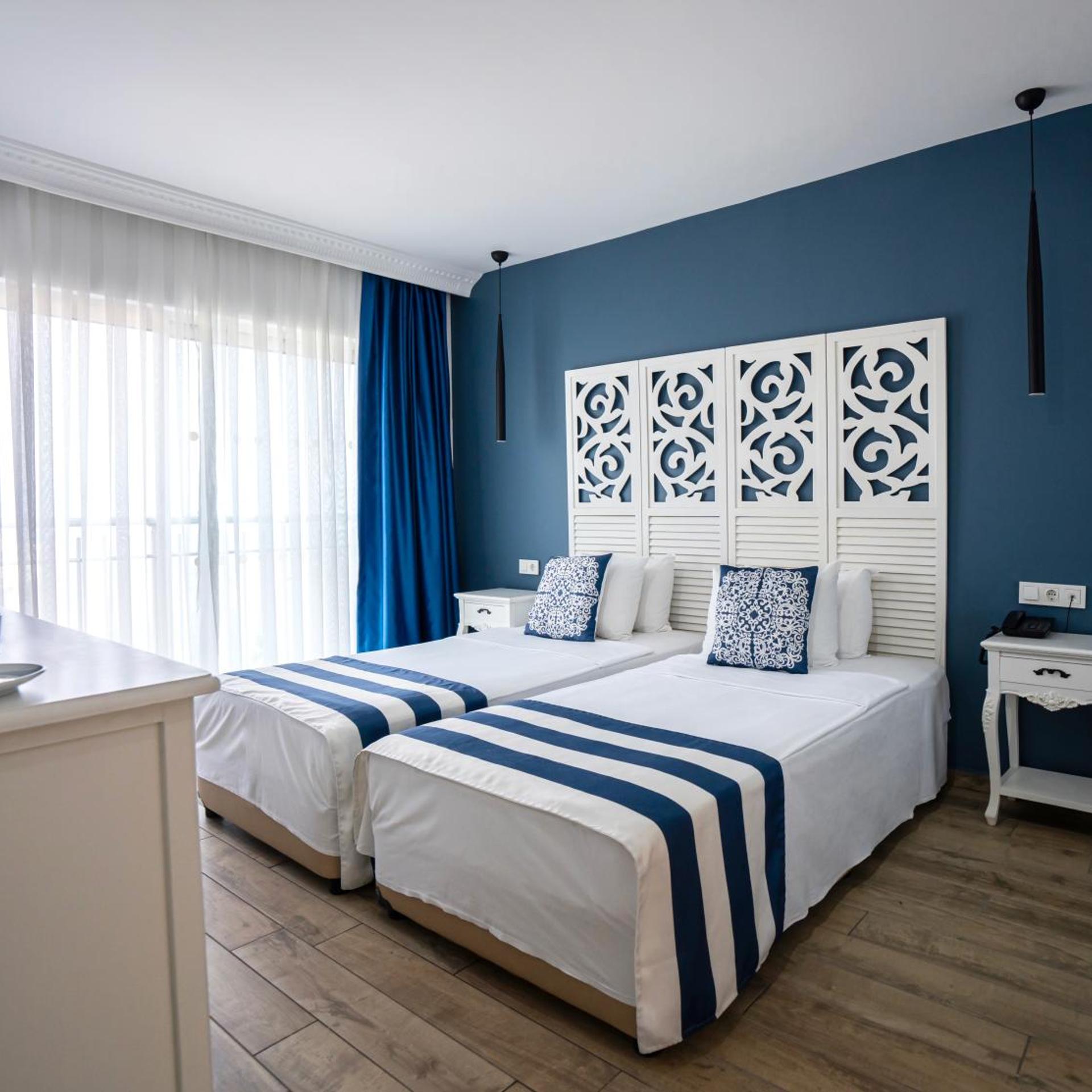 Room, Double or Twin Bed, Land View