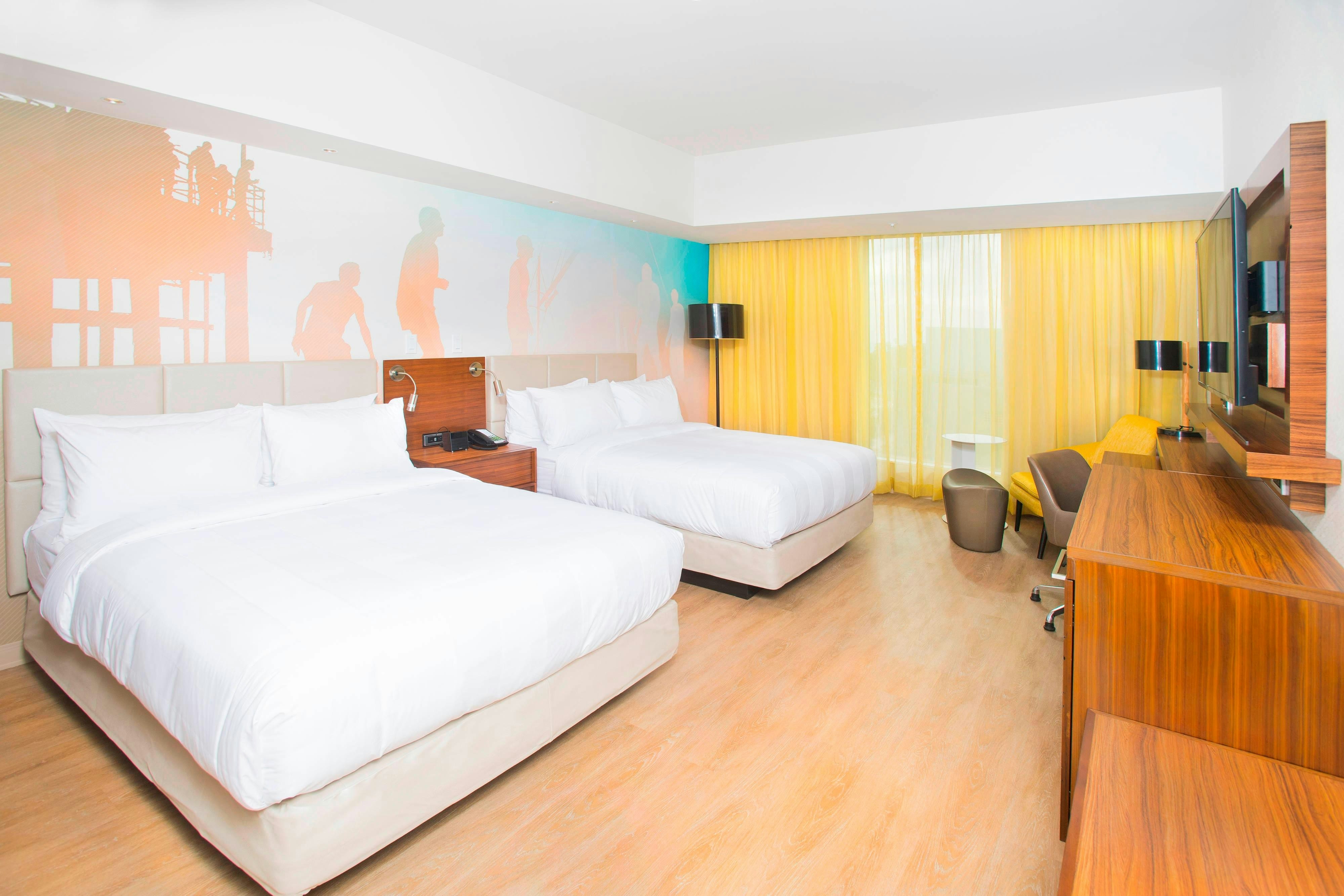 غرفة بسريرين كوين
