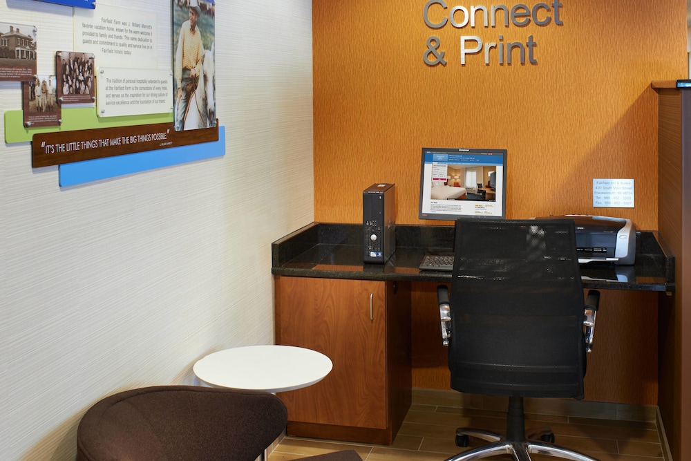 Lobby at FAIRFIELD INN BY MARRIOTT FRANKENMUTH, FRANKENMUTH - MI