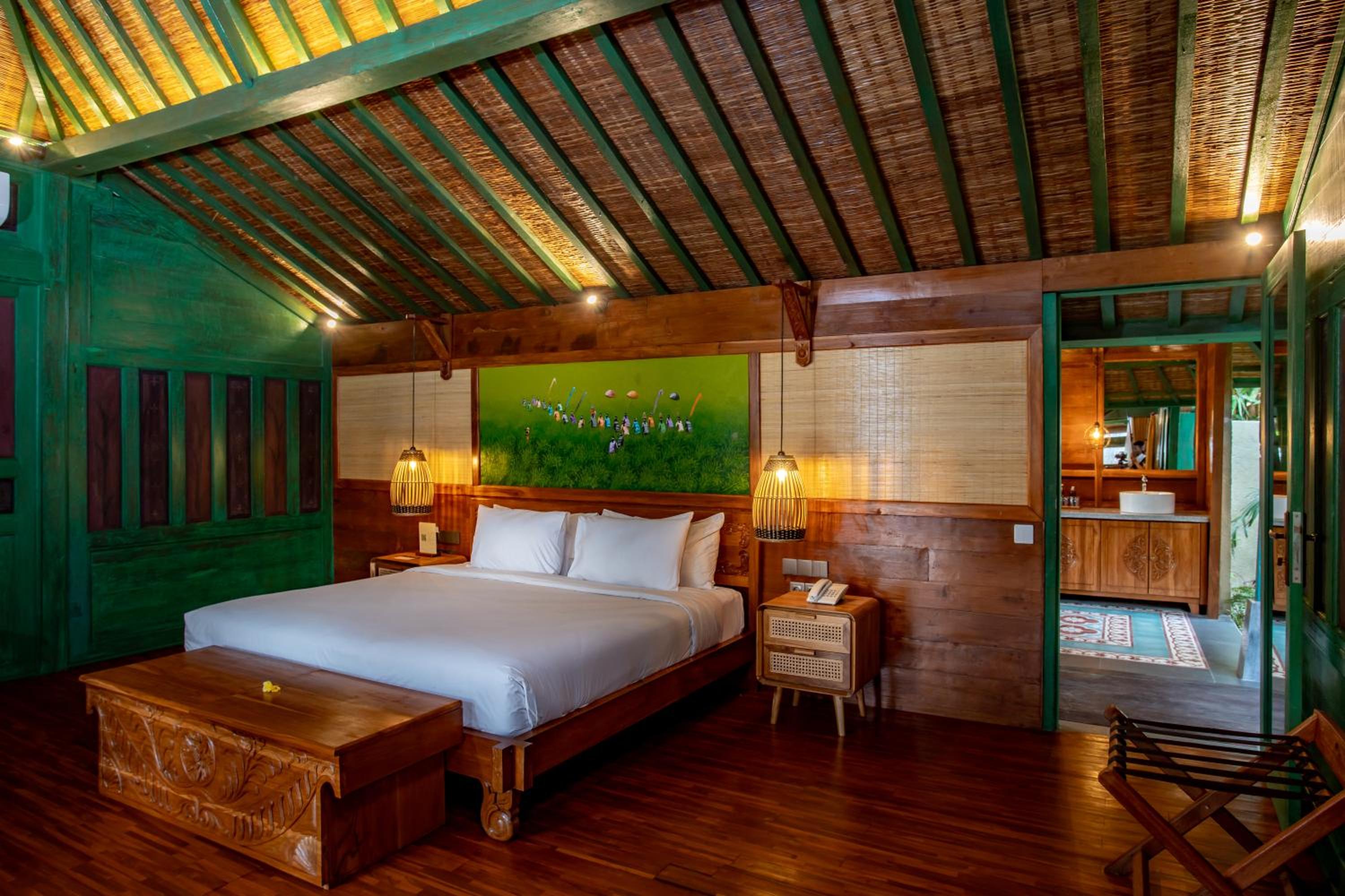 Honeymoon, Villa, Double Bed, Garden View