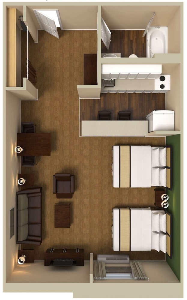 Extended Stay America-Raleigh-North Raleigh-Wake Towne Drive 28/51