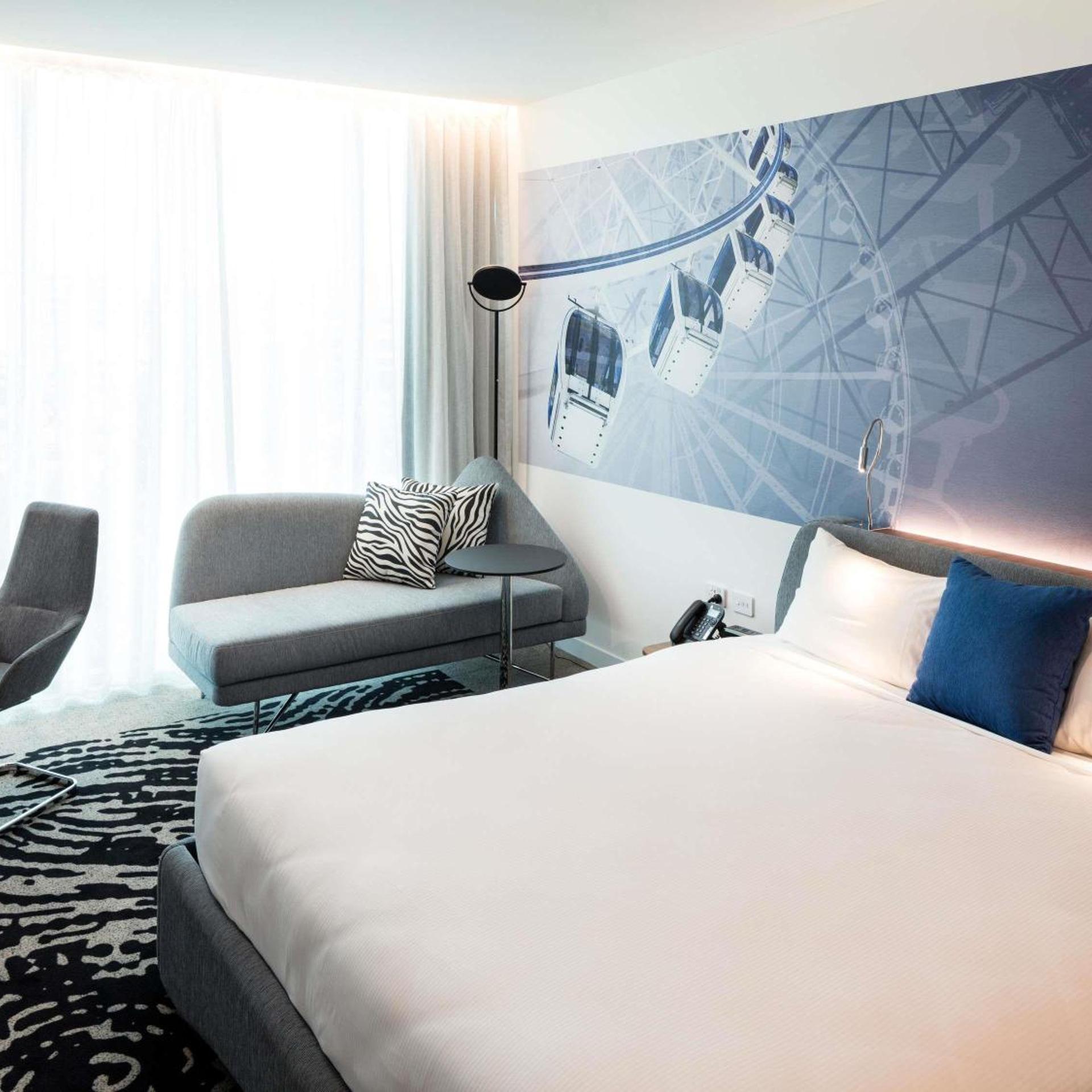 King Bed, Pool Access