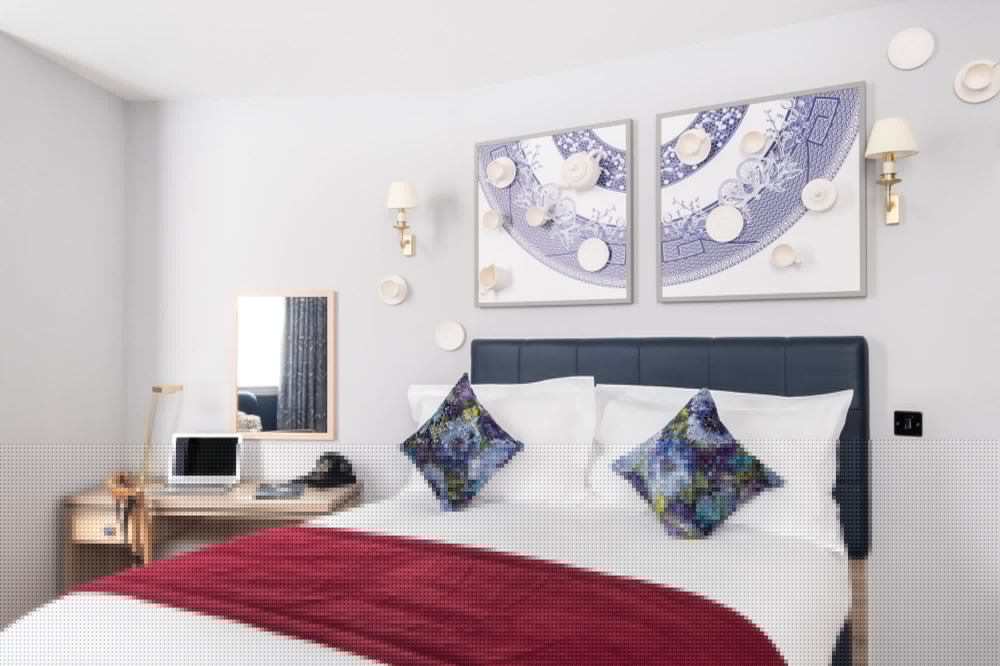 STANDARD, QUEEN BED