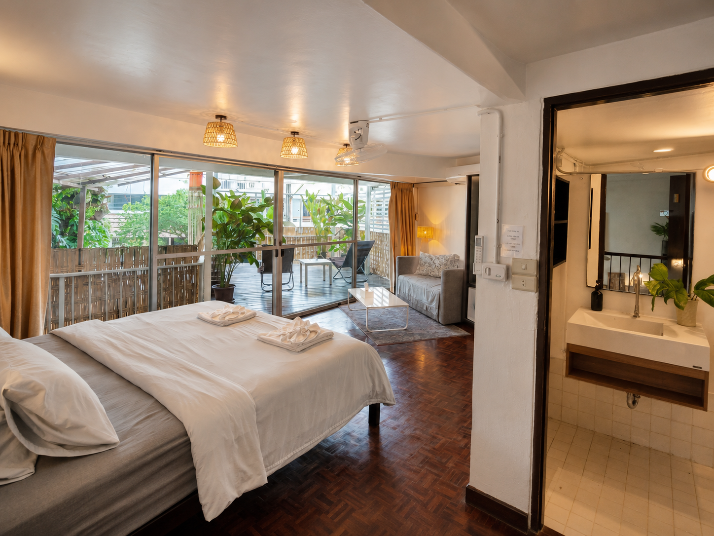 غرفة ديلوكس بشرفة، Hostel 16 2/2