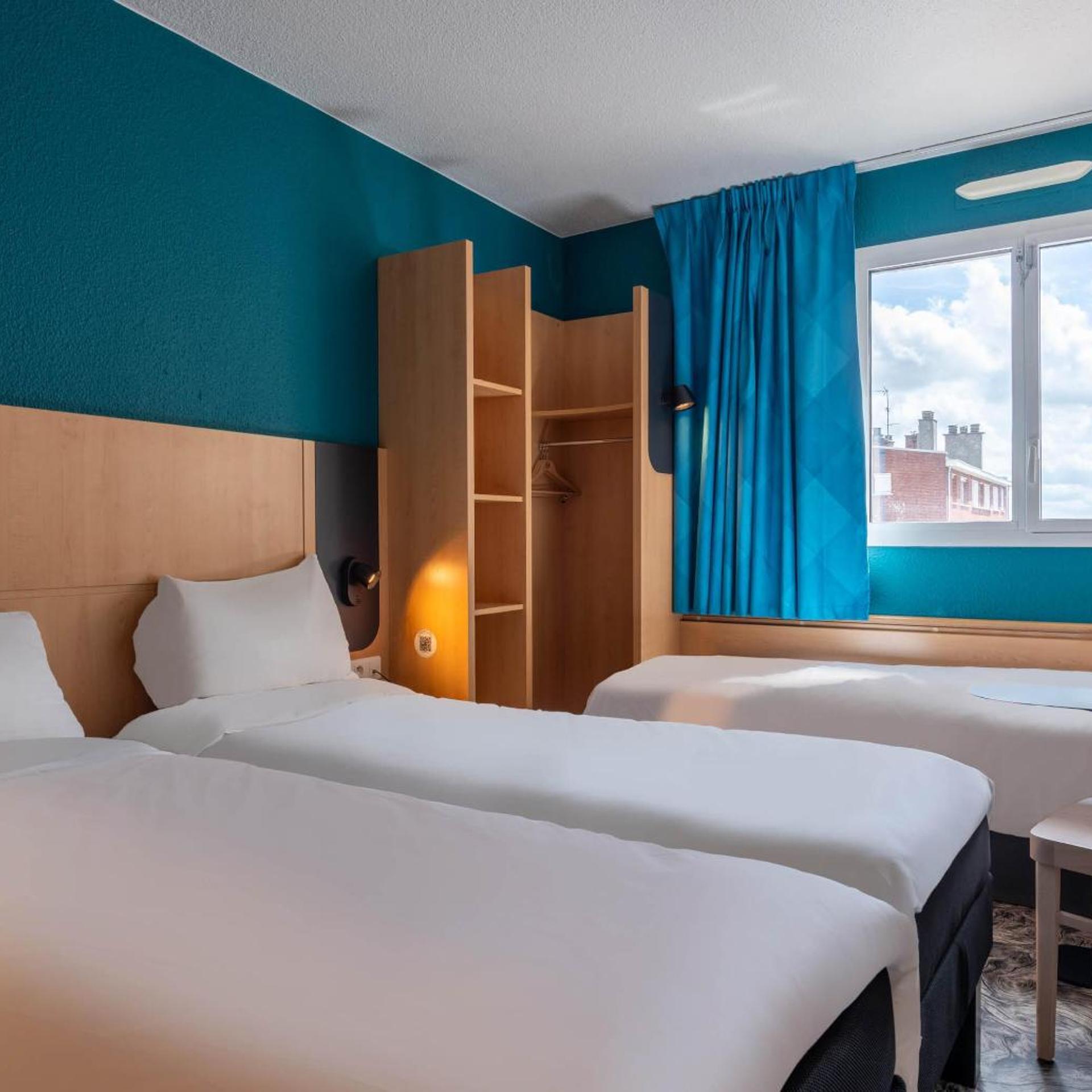 غرفة ثلاثية، B&B HOTEL Amiens Centre Cathedrale 2/8