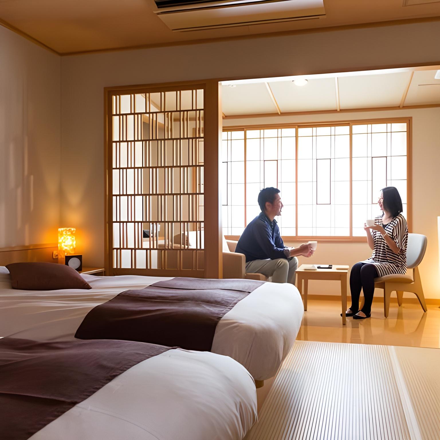 Japanese, Modern, Deluxe, Twin Beds, Special Floor