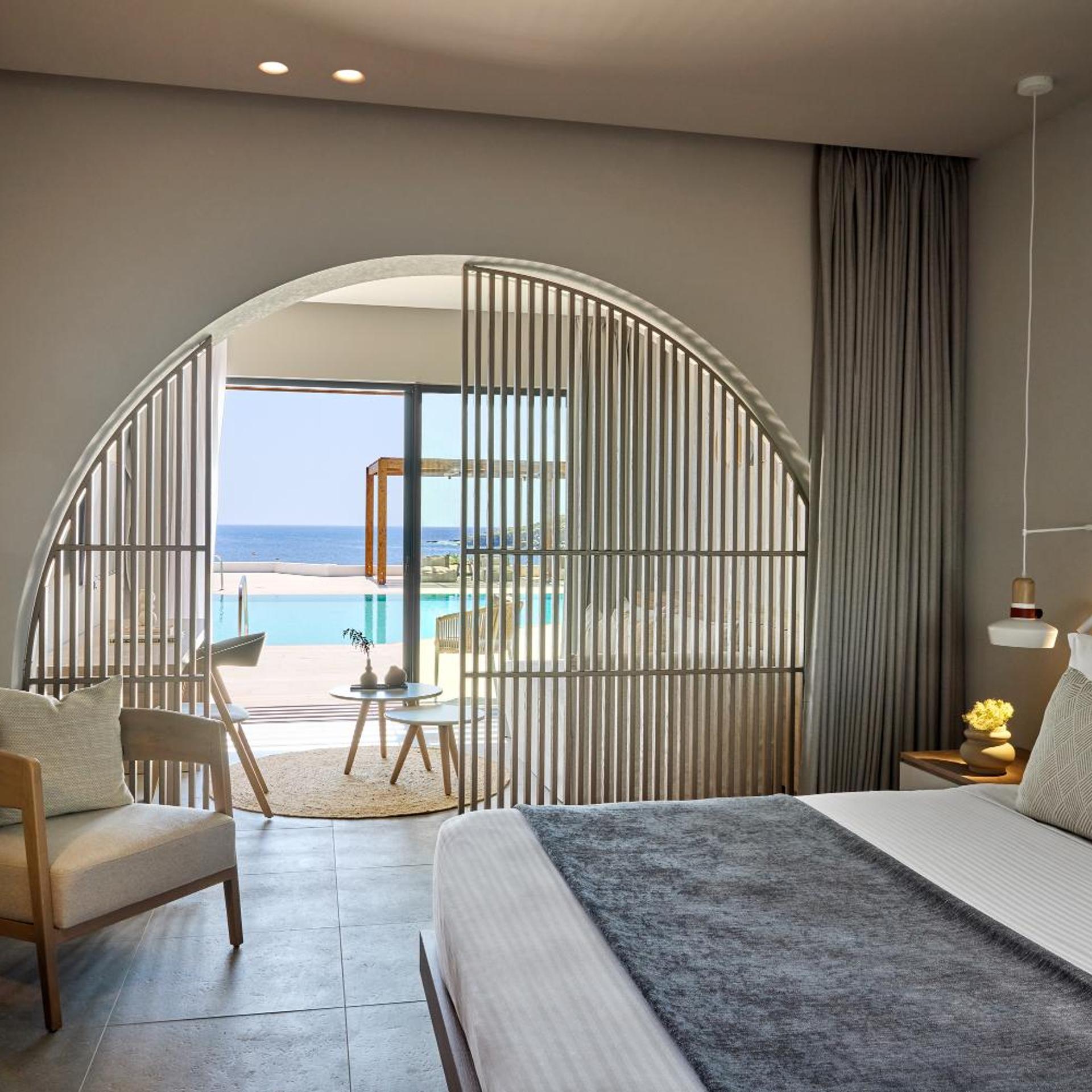 Open Plan, Suite, Shared Pool, Sauna