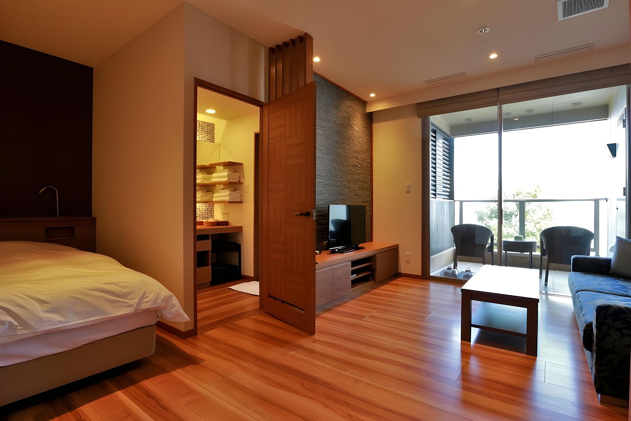 Resort, Twin Beds