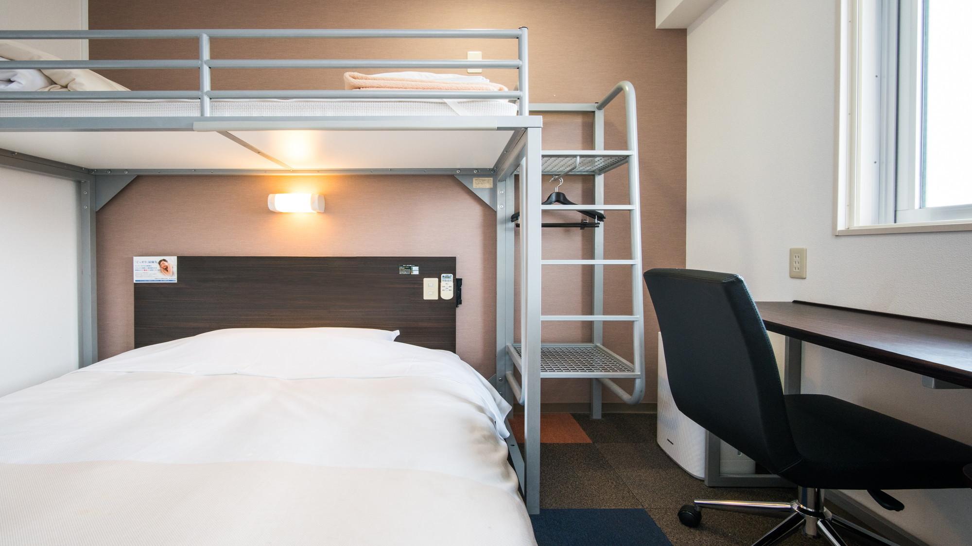 Room, Double or Single Bed, Bunk Bed