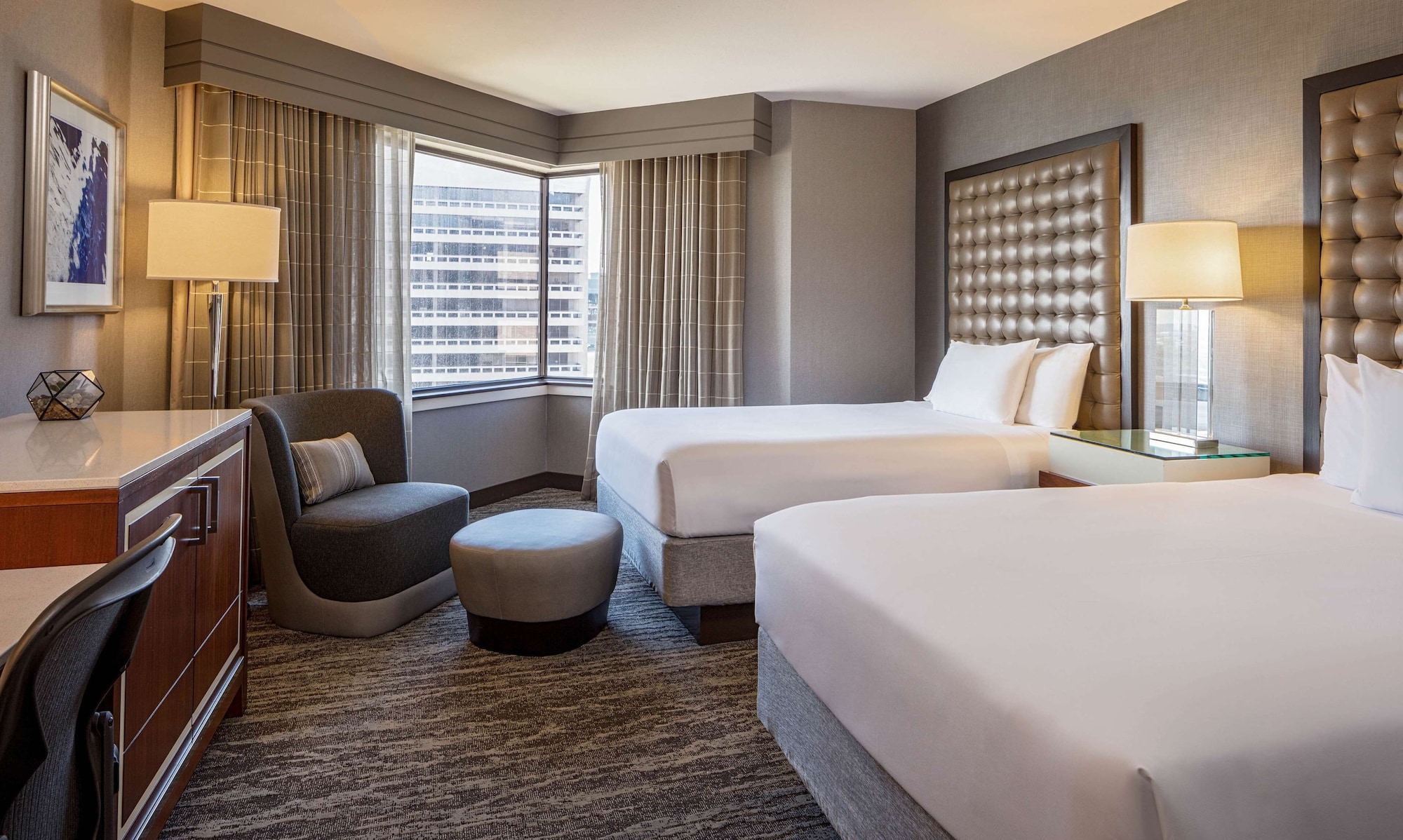 ROOM, 2 DOUBLE BEDS, HIGH FLOOR