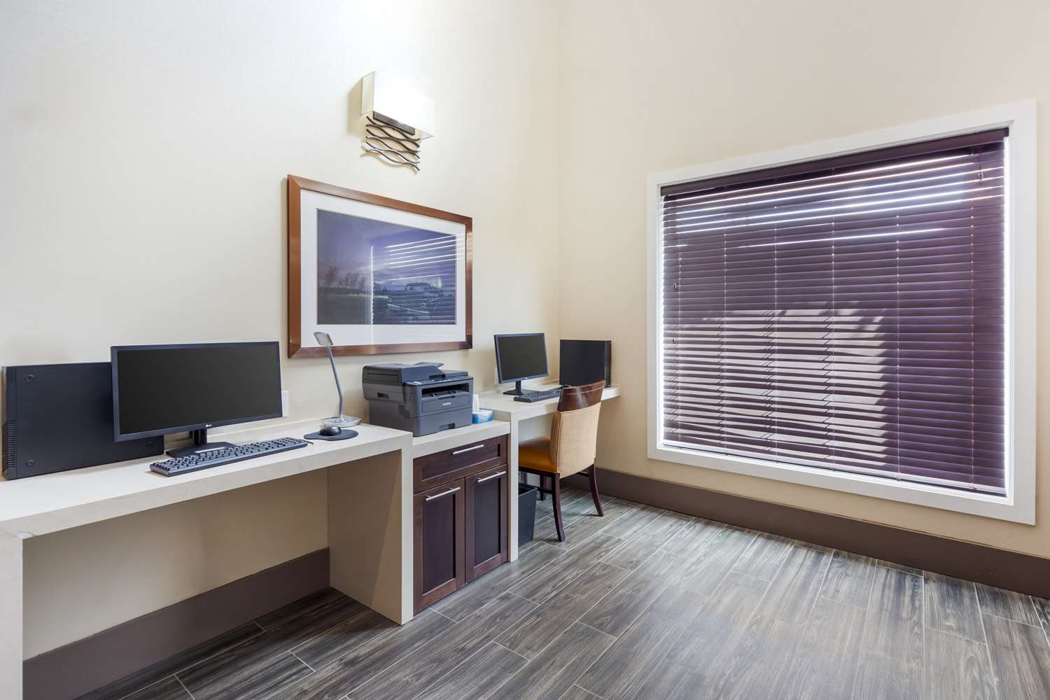 work area
