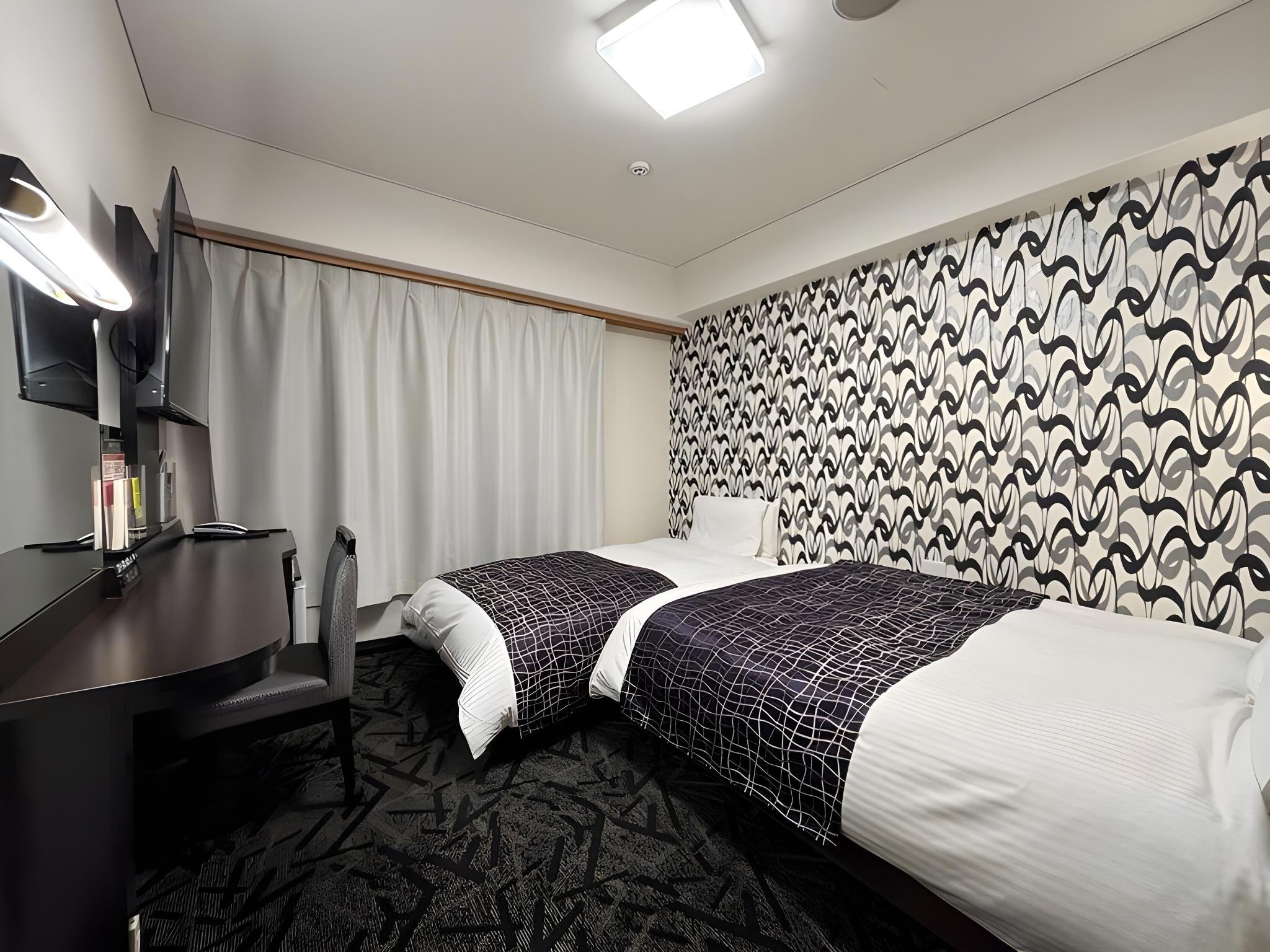 Room, Double Bed, Smoking, Apa Hotel Kitakami-Ekinishi 2/3