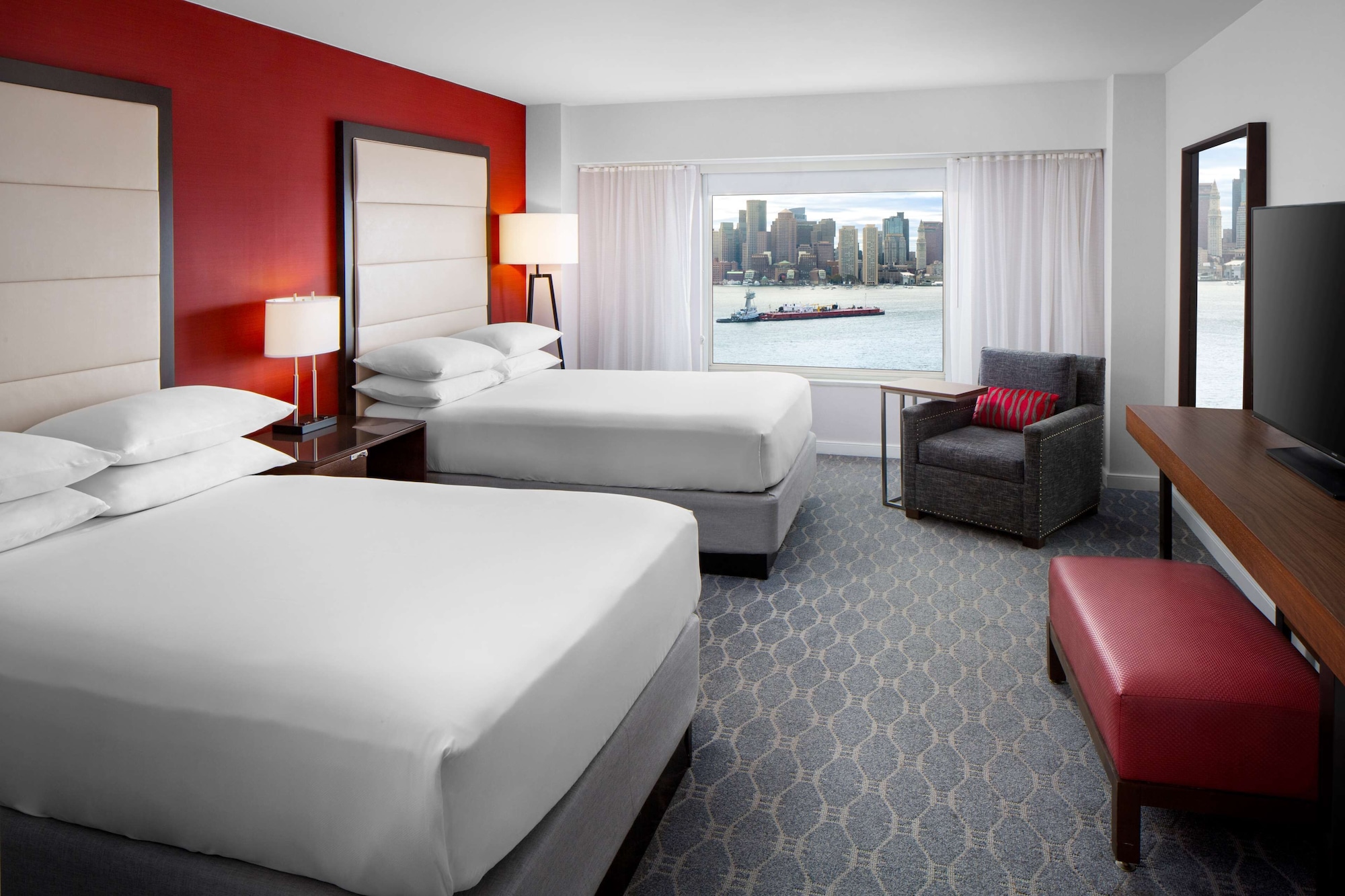 ROOM, 2 DOUBLE BEDS, HARBOUR VIEW