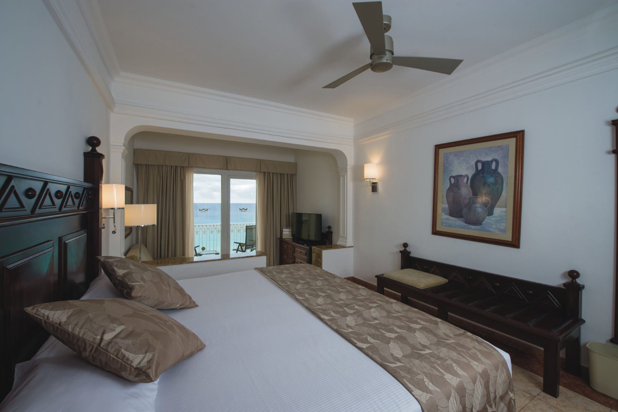 Junior Suite, 2 Double Beds, Ocean View