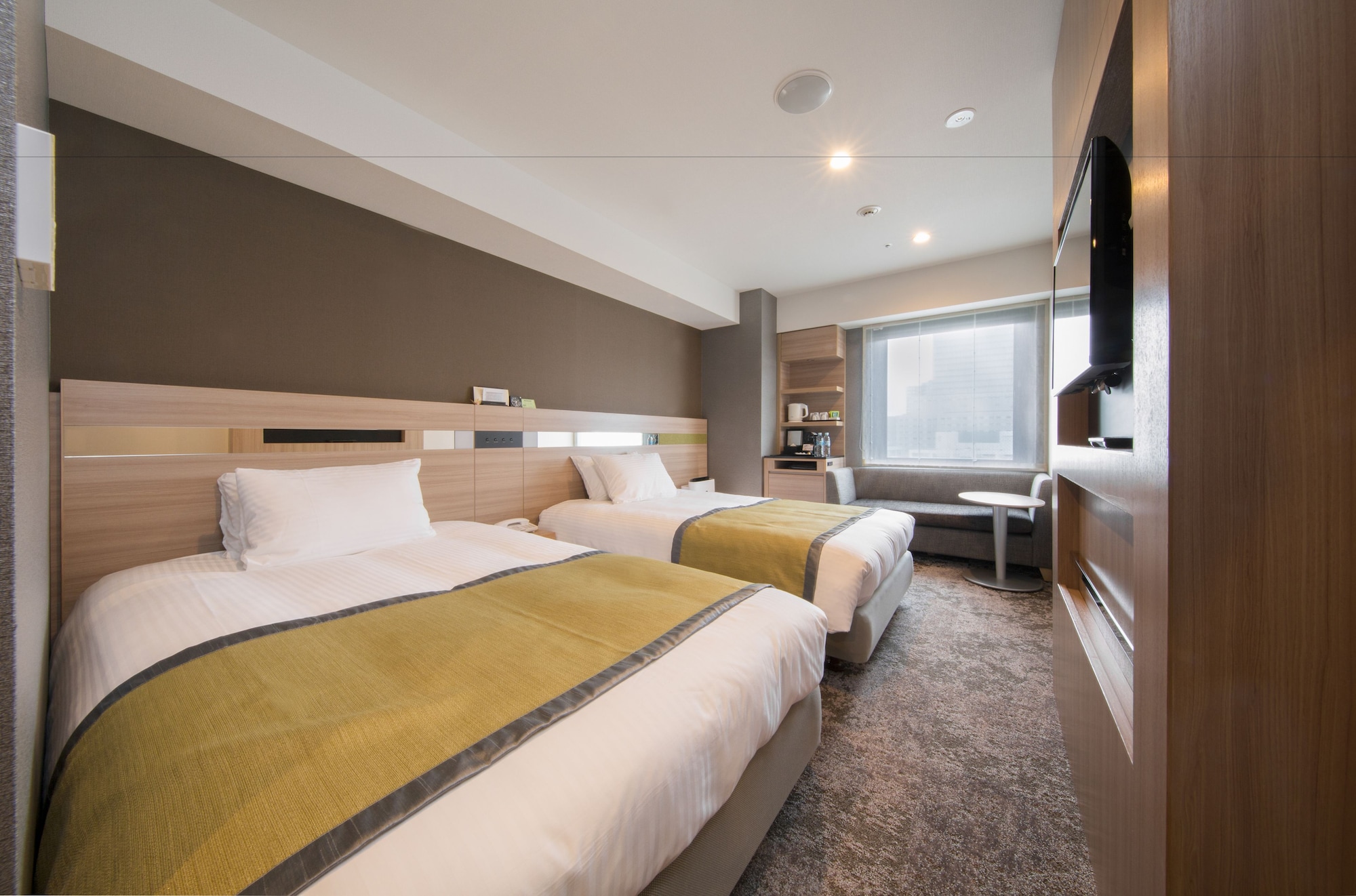 Room, Twin Beds, Almont Hotel Sendai 2/8