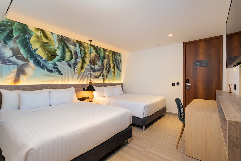 INTERIOR, TWIN BEDS