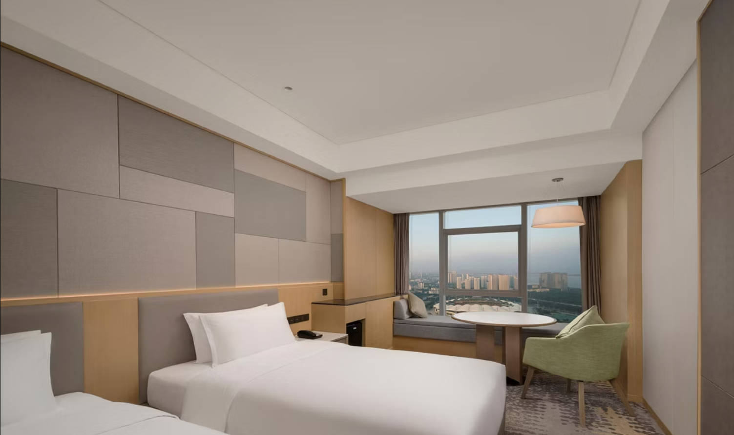 Standard, 2 Double Beds, Sunrise View