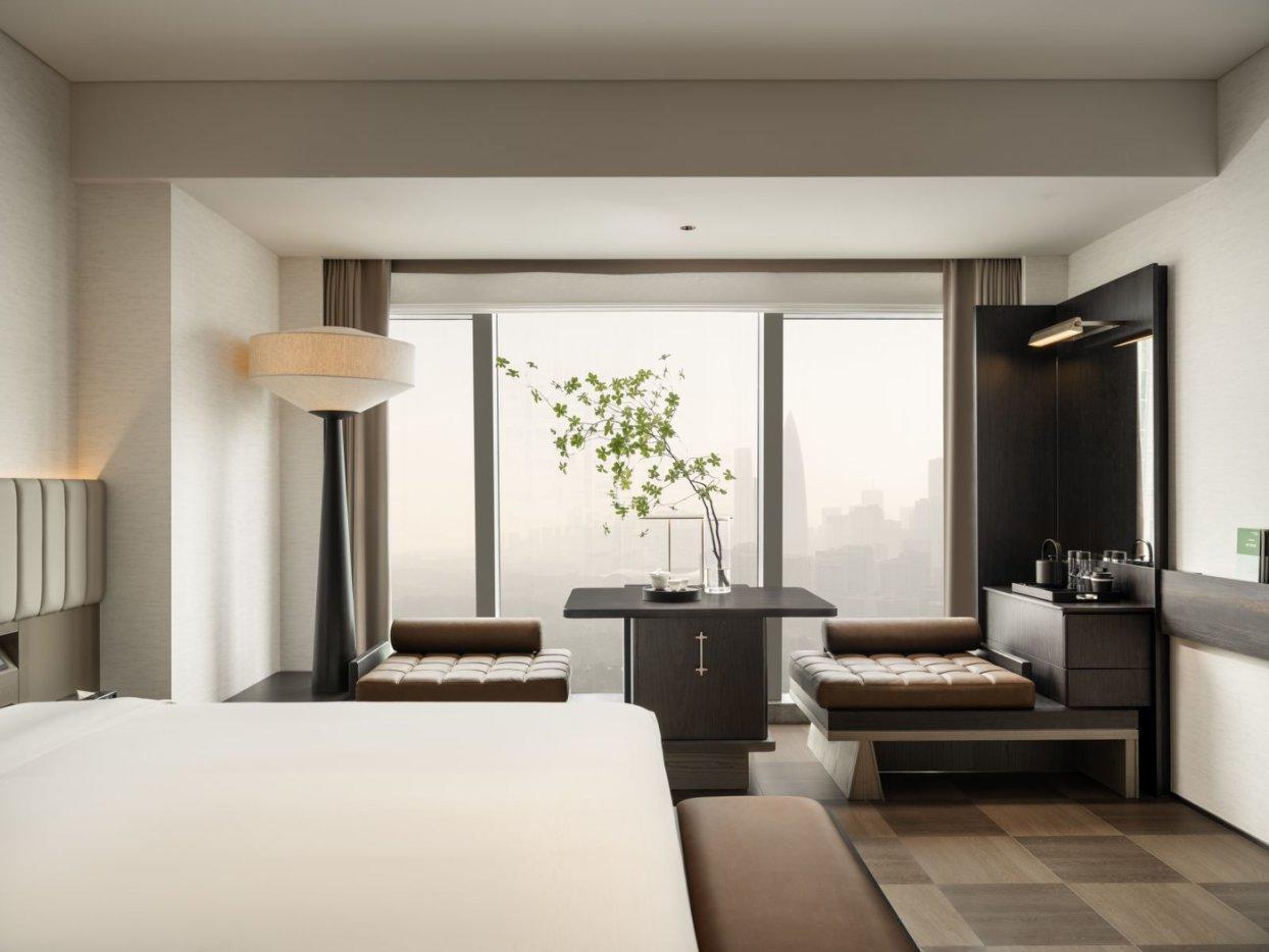 Deluxe, King Bed, Queen Bed, City View