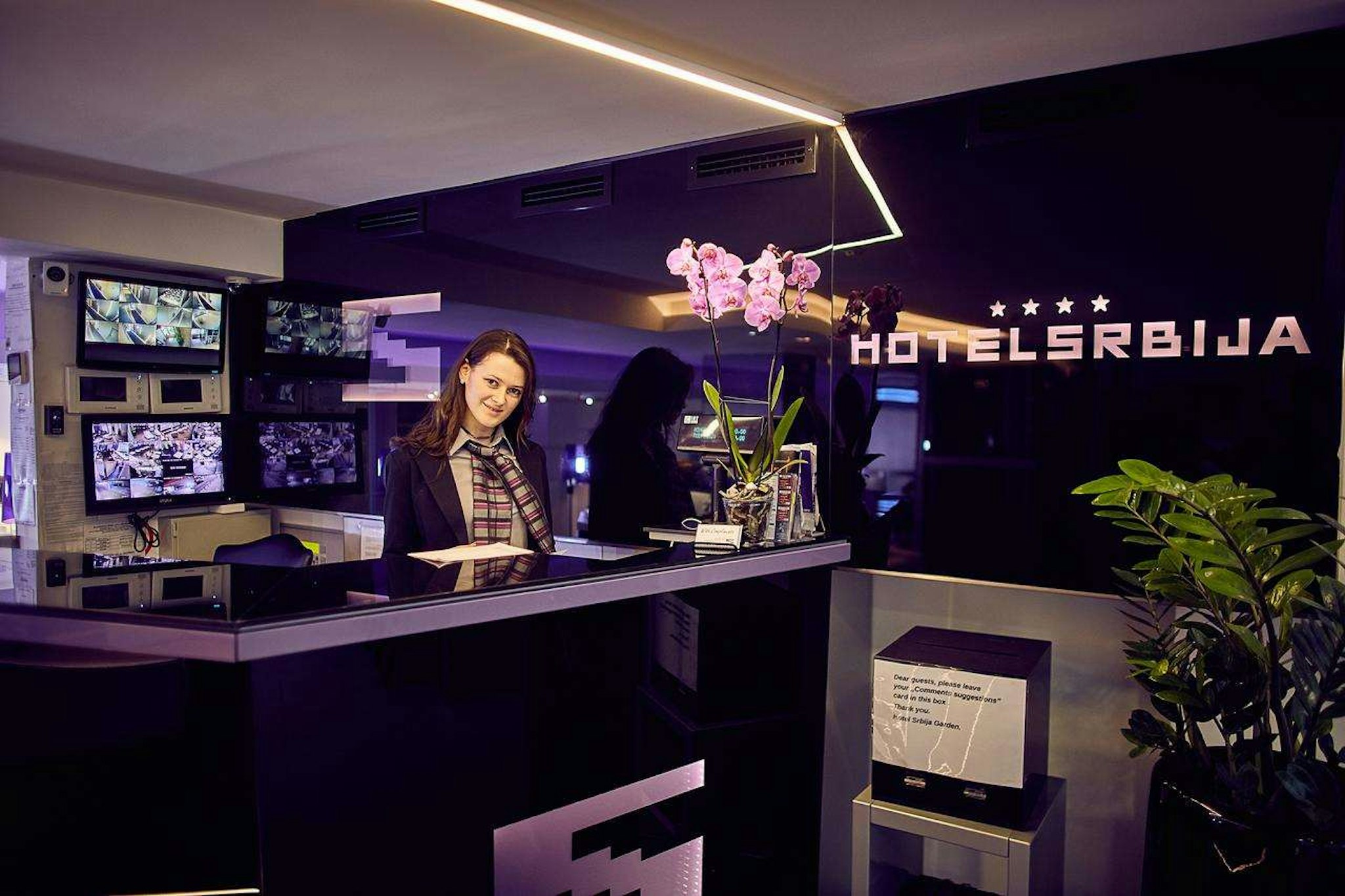 Lobby at Hotel Srbija Garden, BELGRADE