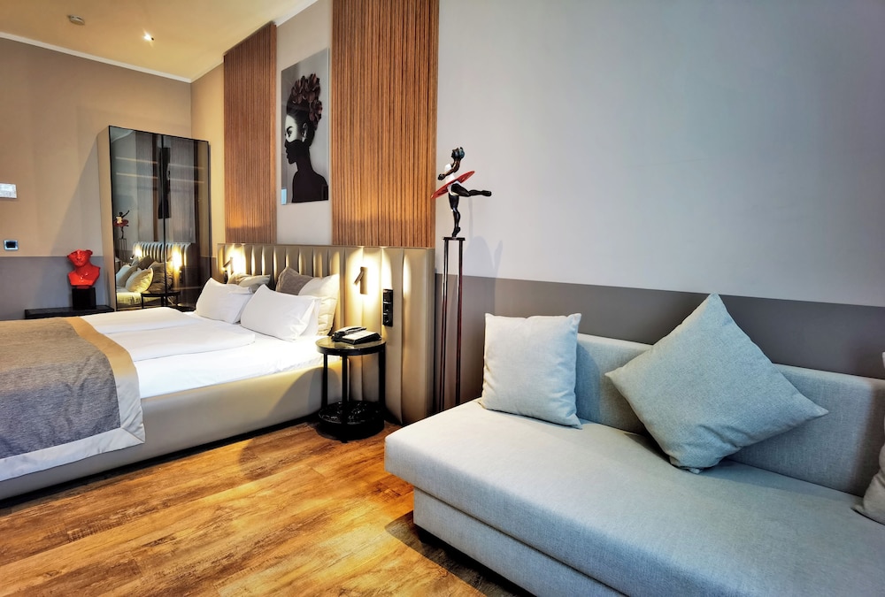 غرفة بزنس مفردة بسريرين منفصلين، Arthotel Munich 5/10