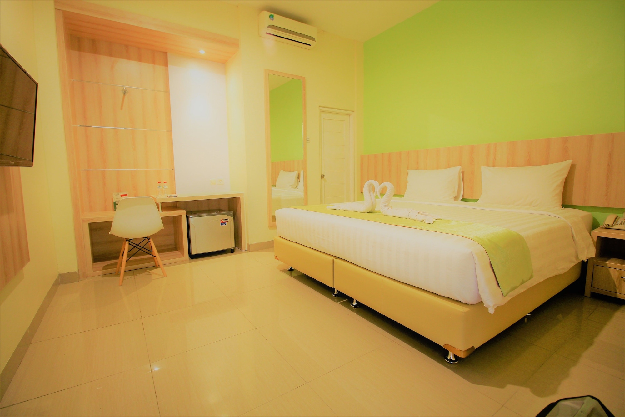 غرفة ديلوكس بسرير كوين، D'Bamboo Suites 6/10